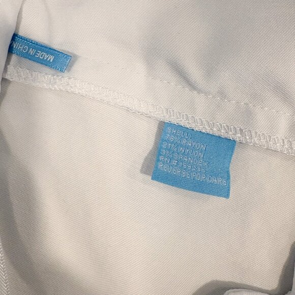 J.McLaughlin White Scallop Hem Skirt – Size 8 - Picture 3 of 8